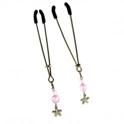 Entrenue Sex Kitten Tweezer Clamps Pink Flower BDSM