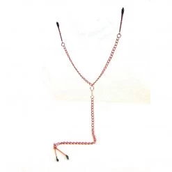 Entrenue BDSM Sex Kitten Y-Style Tweezer Clamps - Pink