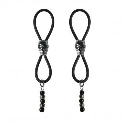 Entrenue Nipple Halos Black Skulls BDSM