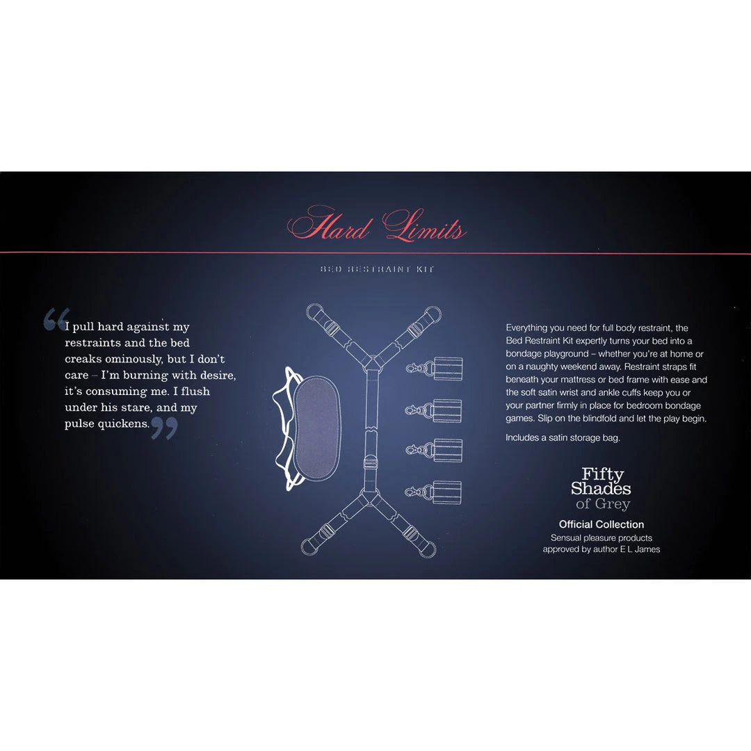 Entrenue BDSM Fifty Shades - Hard Limits Universal Restraint Kit 5 Entrenue BDSM Fifty Shades - Hard Limits Universal Restraint Kit