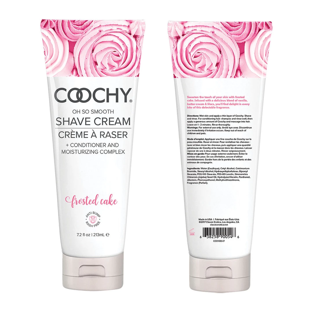 Entrenue Coochy Shave Cream 7.2oz - Frosted Cake 4 Entrenue Coochy Shave Cream 7.2oz - Frosted Cake