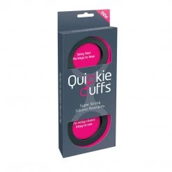 Entrenue Quickie Cuffs - Medium - Black BDSM