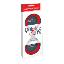 Entrenue Quickie Cuffs - Large - Red BDSM