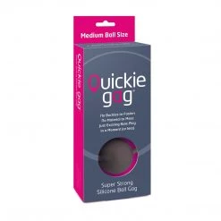 Entrenue BDSM Quickie Ball Gag Medium - Black