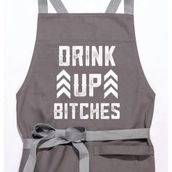 Entrenue Twisted Wares Drink Up Bitches Apron