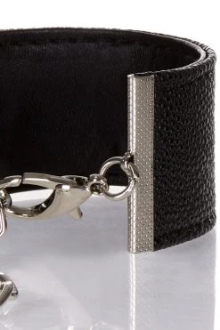 Allure BDSM Pebbled Wrist Cuffs W/ Chain