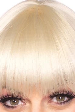 Leg Avenue Extra Long Blonde Wig With Bangs Costumes