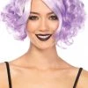 Leg Avenue Lavender Pastel Curly Bob Wig Costumes 1 Leg Avenue Lavender Pastel Curly Bob Wig Costumes