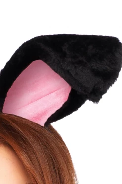 Leg Avenue Costumes Cartoon Plush Black Bunny Ears