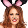Leg Avenue Costumes Cartoon Plush Black Bunny Ears