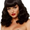 Leg Avenue Costumes 16" Retro Curly Bob Wig - Black