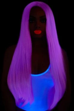 Leg Avenue Costumes 33" Lavender Purple Extra Long Wig 7 Leg Avenue Costumes 33