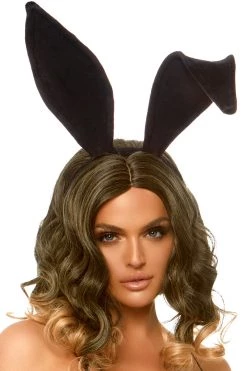 Leg Avenue Long Velvet Bunny Ears Costume Accessory