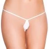 Roma White Teardrop Bikini Bottom Dancewear 1 Roma White Teardrop Bikini Bottom Dancewear