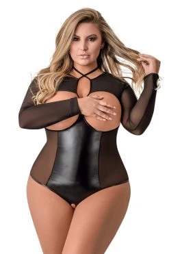 Magic Silk Best Sellers Destiny Cupless & Crotchless Teddy
