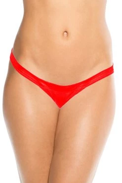 BodyShotz Wide Strap Scrunch Butt - Red Dancewear