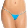 BodyShotz Thong Bottom W/ String Strap - Dark Turquoise 1 BodyShotz Thong Bottom W/ String Strap - Dark Turquoise