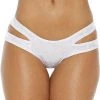 BodyShotz Silver Sparkle Side Cut Bottoms Dancewear