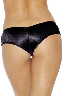 BodyShotz Dancewear Tiny & Mighty Black Micro Booty Short