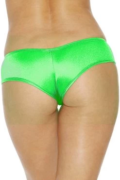 BodyShotz Tiny & Mighty Neon Green Micro Booty Short
