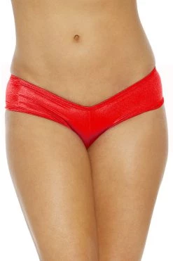 BodyShotz Dancewear Tiny & Mighty Red Micro Booty Short