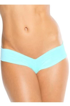 BodyShotz Tiny & Mighty Baby Blue Micro Booty Short Dancewear