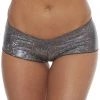 BodyShotz Dancewear Black Sparkle Scrunch Micro Shorts 1 BodyShotz Dancewear Black Sparkle Scrunch Micro Shorts