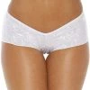 BodyShotz Dancewear Silver Sparkle Scrunch Micro Shorts