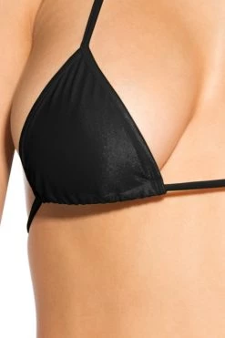 BodyShotz Black Small Bikini Triangle Top Dancewear