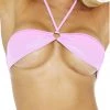 BodyShotz Baby Pink Bandeau Bikini Top Dancewear