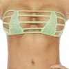BodyShotz Green Sparkle Strapless Micro Bandeau Bikini Top Dancewear 2 BodyShotz Green Sparkle Strapless Micro Bandeau Bikini Top Dancewear