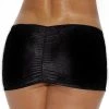 BodyShotz Black Scrunch Back Mini Skirt Dancewear 2 BodyShotz Black Scrunch Back Mini Skirt Dancewear
