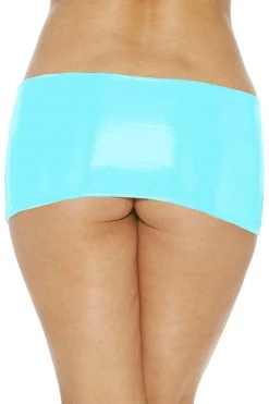 BodyShotz Baby Blue Micro Mini Skirt