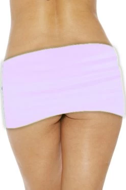 BodyShotz Baby Pink Micro Mini Skirt Dancewear