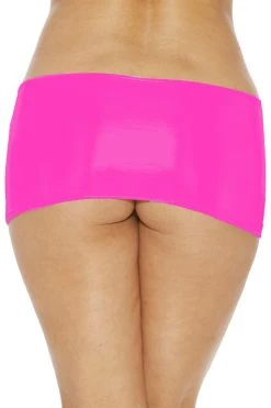 BodyShotz Neon Pink Micro Mini Skirt Dancewear