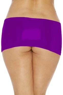 BodyShotz Dancewear Purple Micro Mini Skirt