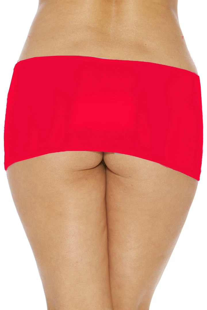 BodyShotz Red Micro Mini Skirt Dancewear 4 BodyShotz Red Micro Mini Skirt Dancewear