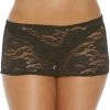 BodyShotz Money Maker Stretch Lace Mini Skirt Dancewear