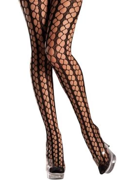 Be Wicked Seamless Loop Hole Pantyhose Hosiery