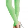 Be Wicked Glow In The Dark & Neon Neon Green Acrylic Thigh High Leg Warmers
