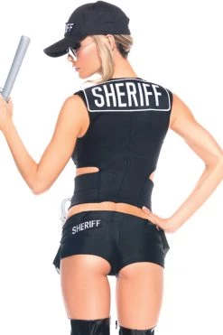 Be Wicked Women's Sassy Sheriff Costume