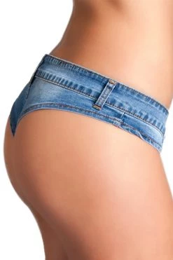 Be Wicked Low Rise Mini Denim Booty Shorts 9 Be Wicked Low Rise Mini Denim Booty Shorts