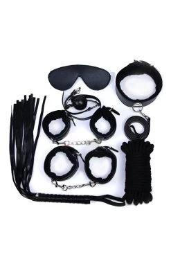 OY Brands Faux Leather Bondage Set BDSM Collars