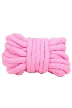 OY Brands Pink Faux Leather Bondage Set