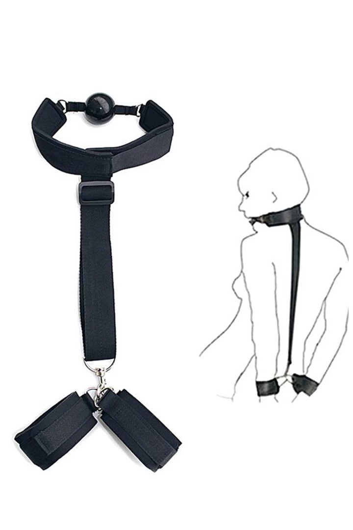 OY Brands BDSM Gag Ball Restraints Set 3 OY Brands BDSM Gag Ball Restraints Set