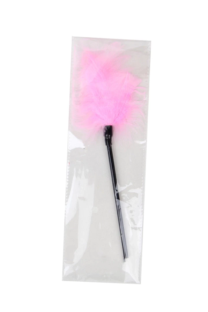 OY Brands Sex Games Tease Feather Tickler - Pink 4 OY Brands Sex Games Tease Feather Tickler - Pink