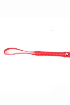 OY Brands Red Faux Leather Whip