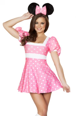 J Valentine Pretty In Pink Minnie Mouse Costumes