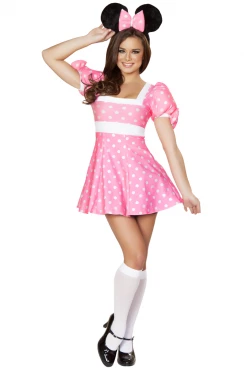 J Valentine Pretty In Pink Minnie Mouse Costumes