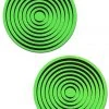 Pastease Glow In The Dark & Neon UV Reactive Neon Green Spiral Nipple Pasties 2 Pastease Glow In The Dark & Neon UV Reactive Neon Green Spiral Nipple Pasties